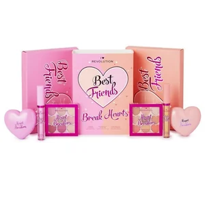 I Heart Revolution Zestaw Best Friends Break Heart - Palety i zestawy do makijażu - miniaturka - grafika 3