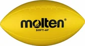 Piłka nożna - Molten Softball Soft-AF piłka do futbolu amerykańskiego, żółta, 270 mm Soft-AF - miniaturka - grafika 1