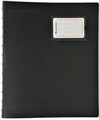 Teczki i skoroszyty - Exacompta Exacompta 86434E Exactive teczka z pierścieniami, DIN A4, 40 koszulek, 1 sztuka, czarna 86434E - miniaturka - grafika 1