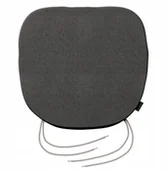 Poduszki ogrodowe - Dekoria Siedzisko Bartek na krzesło grafitowy - miniaturka - grafika 1