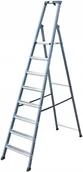 Drabiny - Krause Drabina aluminiowa Prof. Sepro 8 szczebli - miniaturka - grafika 1