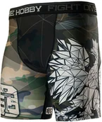 Kimona, stroje i obuwie - Extreme Hobby Spodenki Vale Tudo, POLSKA CAMO, khaki, rozmiar 2XL - miniaturka - grafika 1