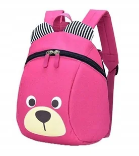 Plecak dziecięcy plecaczek przedszkolaka miś różow - Plecaki szkolne i tornistry - miniaturka - grafika 6