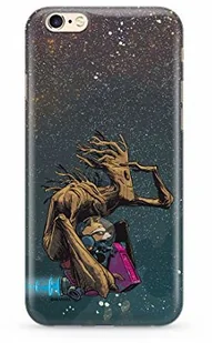 ERT GROUP Oryginalne etui na telefon komórkowy Marvel Guardians of Galaxy 004 iPhone 6/6S Phone Case Cover MPCGUARD2219 - Etui i futerały do telefonów - miniaturka - grafika 2