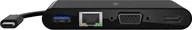 Stacje dokujące i replikatory portów - Belkin Stacja/replikator USB-C GBE HDMI VGA USB AVC005BTBK AVC005btBK - miniaturka - grafika 1