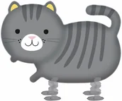 Urodziny dziecka - AMSCAN Balon chodzący Kotek - cm - 1 szt. 9907273 - miniaturka - grafika 1