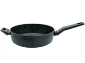 Patelnie - ELO GRANIT SOLUTION PATELNIA GŁĘBOKA 28 CM ALUMINIUM POWŁOKA GREBLON C3 INDUKCJA 83838 - miniaturka - grafika 1