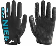 Rękawiczki sportowe damskie - Zanier Unisex rękawice dla dorosłych 85020-2028-9, czarne, jasnoniebieskie, 9 85020-2028-9 - miniaturka - grafika 1