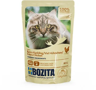 Bozita Kawałki w sosie z kurczakiem saszetka) 12x85g 42637-uniw - Mokra karma dla kotów - miniaturka - grafika 2