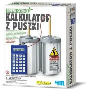 4M 4m Green Science Kalkulator Z Puszki 3360 Russell) 3360 Russell - Zabawki kreatywne - miniaturka - grafika 4