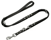 Artykuły szkoleniowe - Karlie Rondo smycz wiklinowa, ciesząca się, czarny - miniaturka - grafika 1