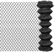 Ogrodzenia - vidaxl Siatka ogrodzeniowa 15 x 1,25 m, stalowa, szara - miniaturka - grafika 1