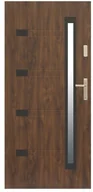 Drzwi zewnętrzne - Drzwi zewnętrzne Zitron 80 lewe orzech D/T55/Z/N/80L - miniaturka - grafika 1