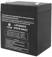 Baterie do zasilaczy awaryjnych UPS - Akumulator Żelowy Agm Bezobsługowy 5Ah - 12V - miniaturka - grafika 1