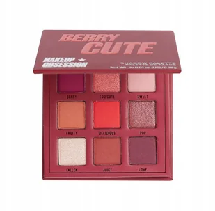 Makeup Obsession Paleta Cieni Berry Cute - Cienie do powiek - miniaturka - grafika 3