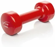 Hantle i ciężarki - Vivo Hantla vinyl 2 kg czerwona 4560124 - miniaturka - grafika 1