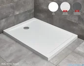 Brodziki prysznicowe - Radaway Doros F Stone brodzik 120x90x5,5 biały SDRF1290-01-04S - miniaturka - grafika 1