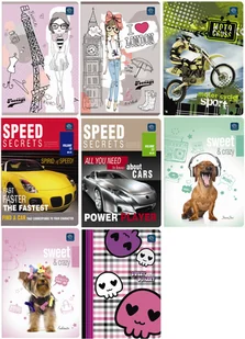 Hasta Zeszyt A5 16 kartkowy gładki (mix okładek) - Zeszyty szkolne - miniaturka - grafika 3