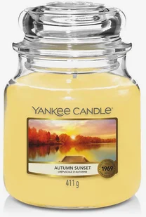 Yankee Candle Świeca Autumn Sunset, średni słoik (411g) 938 - Świece - miniaturka - grafika 2