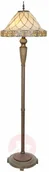 Lampy stojące - Clayre & Eef Lampa stojąca Diamond z kloszem Tiffany - miniaturka - grafika 1
