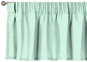 Zasłony - Dekoria Lambrekin na taśmie marszczącej miętowy 260 × 40 cm Loneta 396-133-37 - miniaturka - grafika 1