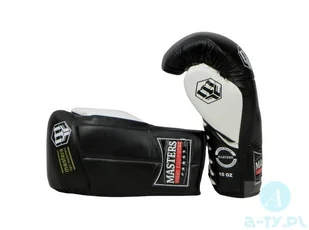 MASTERS FIGHT EQUIPMENT Rękawice bokserskie sznurowane RBT-MFE-S 10 oz a-ty 01112-05 - Rękawice bokserskie - miniaturka - grafika 2
