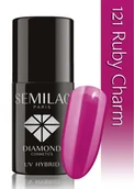 Lakiery hybrydowe - Semilac Lakier Hybrydowy Semilac 121 Ruby Charm - 7 Ml 5016 - miniaturka - grafika 1