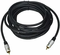 Kable - Signal Pro Pro PSG00823 przewód Phono (RCA) męski na męski, 5 m, czarny PSG00823 - miniaturka - grafika 1