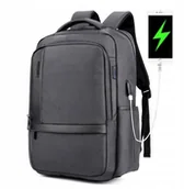 Torby na laptopy - Arctic Wro Plecak Hunter na laptopa 17,3 Usb szary - miniaturka - grafika 1