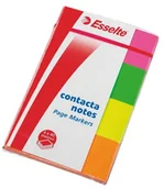 Zakładki indeksujące - Esselte Zakładki index Contacta 20x50 83019 - miniaturka - grafika 1