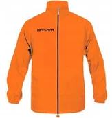 Piłka nożna - GIVOVA Kurtka Basico - pomarańczowy fluo r. M - miniaturka - grafika 1