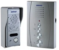 Domofony - Orno Polska ORNO Zestaw domofonowy ELUVIO Jednorodzinny, BEZSŁUCHAWKOWY, SZARY O - miniaturka - grafika 1