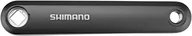 Części rowerowe - Shimano Shimano Steps FC-E6000 Ramię korby prawy, black 175mm 2020 Ramiona korby do rowerów elektrycznych Y-1Y502100 - miniaturka - grafika 1