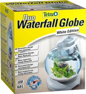 Tetra Duo Waterfall Cascade Globe 6,8 l kol biały - Akwaria i zestawy akwarystyczne - miniaturka - grafika 3