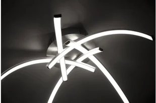 Leuchten Direkt Oświetlenie Leuchten-Direkt VALERIE Lampa Sufitowa LED Stal nierdzewna, 5-punktowe 15340-55 - Lampy sufitowe - miniaturka - grafika 4