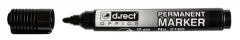 D.RECT Marker 2160 perm. okrągły czarny (12szt) - Przybory szkolne - miniaturka - grafika 2