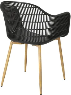 Simplet Krzesło Becker czarne/naturalne - Krzesła - miniaturka - grafika 8