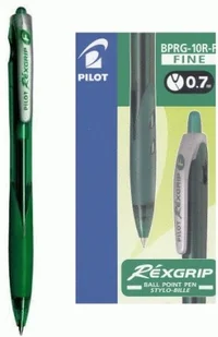 Pilot Długopis Rexgrip zielony (12szt) - Przybory szkolne - miniaturka - grafika 2