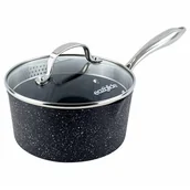 Garnki - Eaziglide Garnek z pokrywa Neverstick2 Eaziglide 18 cm - miniaturka - grafika 1