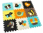 Układanki dla dzieci - Mata Piankowa Edukacyjna Kolorowa Puzzle Zwierzęta - miniaturka - grafika 1