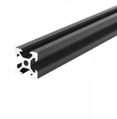 Filamenty i akcesoria do drukarek 3D - Profil Aluminiowy 2020 T-slot 500mm Czarny - miniaturka - grafika 1