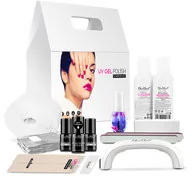 Neo Nail Neo Nail Starter Set Zestaw Do Manicure Hybrydowego Z Lampą 9W Białą 5028-2 - Zestawy do manicure i pedicure - miniaturka - grafika 3