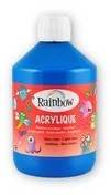 Rainbow, farba akrylowa, 500 ml, błękitna - Farby i media malarskie - miniaturka - grafika 3
