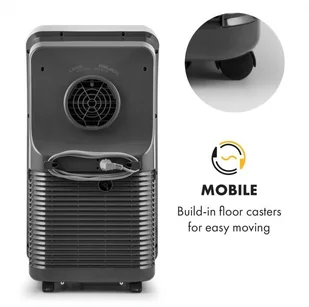 Klarstein Metrobreeze new York 7k, klimatyzator mobilny, 2,05kW, 7000BTU, klasa A, biały DXJ2- MetrobreezeWH - Klimatyzatory - miniaturka - grafika 4