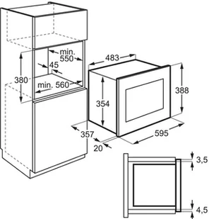 Electrolux EMS4253TEX - Kuchenki mikrofalowe do zabudowy - miniaturka - grafika 3