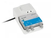 Rozgałęźniki i multiswitche do TV-SAT - Alcad Rozgałęźnik antenowy szerokopasmowy z zasilaczem 12V do anteny aktywnej AL-105 ALCAD ALD0003 - miniaturka - grafika 1