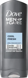 Dove Men+Care Cool Fresh Body And Face Wash żel pod prysznic 250ml - Żele pod prysznic dla mężczyzn - miniaturka - grafika 2