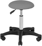 Krzesła i taborety kosmetyczne - ACTIVESHOP TABORET KOSMETYCZNY AM-312 SZARY - miniaturka - grafika 1