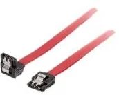 Kable komputerowe i do monitorów - Equip Digital Data E 'quip Serial ATA kabel przyłączeniowy Angled Cable 1 X HDD 2 X 7pol SATA 0.50 m 111802 - miniaturka - grafika 1