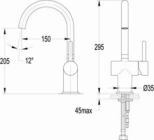 Omnires Y Y1219 - Baterie umywalkowe - miniaturka - grafika 2